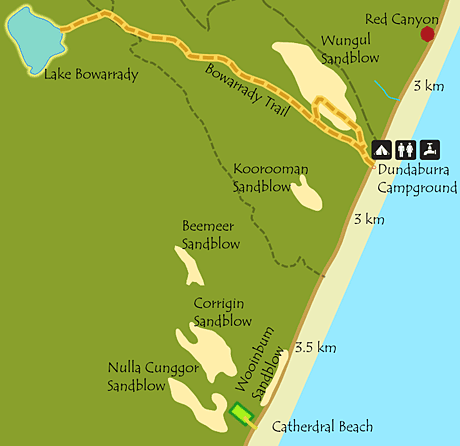 Dundubara map